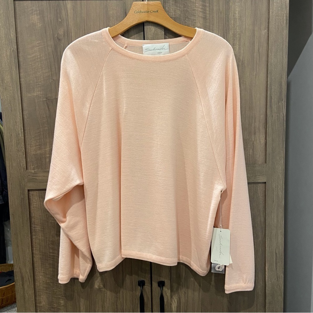 NWT Schrader Knit Wool Blend Sweater